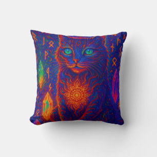 Almofada Neon Cat Sagrado