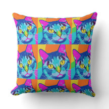 Neon colors, pop art vibes, bold and young 