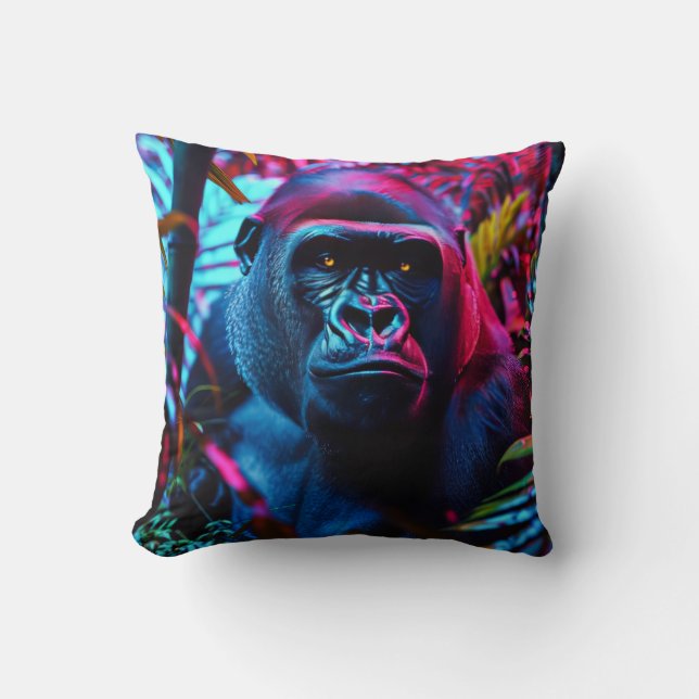 Almofada Neon Gorilla (Frente)
