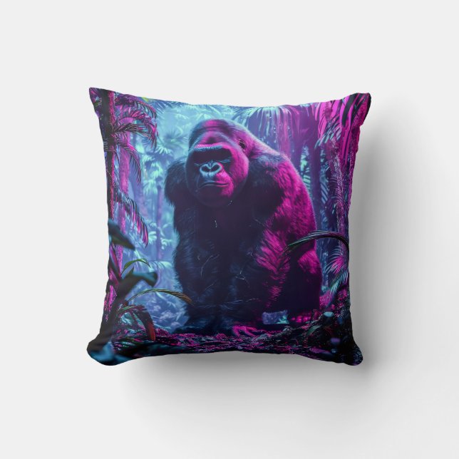 Almofada Neon Gorilla (Frente)