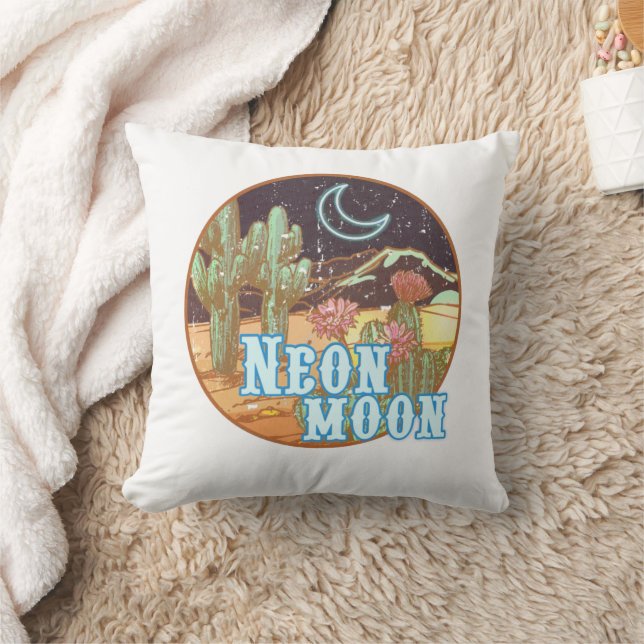 Almofada Neon Moon Retro Western (Cobertor)