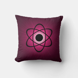 Almofada Nerdy Atomic Travesseiro, rosa