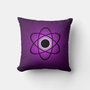 Almofada Nerdy Atomic Travesseiro, Roxo