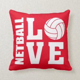 Almofada Netball Red Love