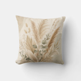 Almofada Neutral Pampas Grass Cushion