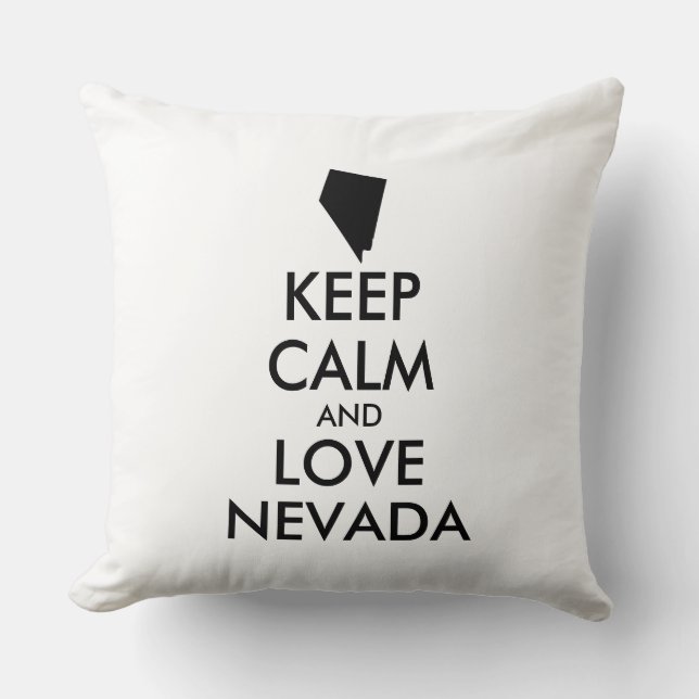 Almofada NEVADA DE AMOR E CALMA personalizáveis (Frente)