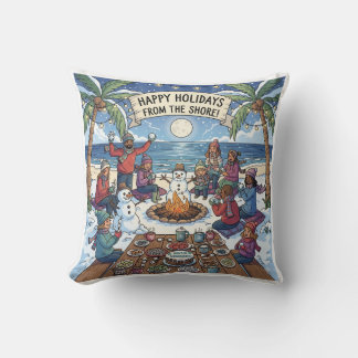 Almofada Neve no litoral