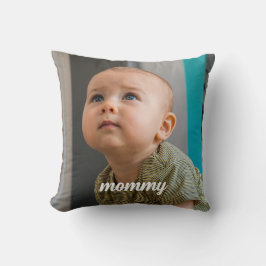 Almofada new mommy Photo Personalized Minimal 