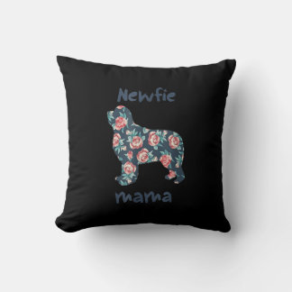 Almofada Newfie mama | mãe de cão da Terra Nova presente