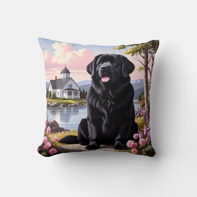 Almofada Newfoundland Dog (Frente)