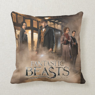 Almofada NEWT SCAMANDER™ & Co. Na Estação de Comboio