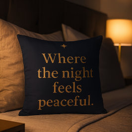 Almofada Night Aesthetic Pillow - Minimalist