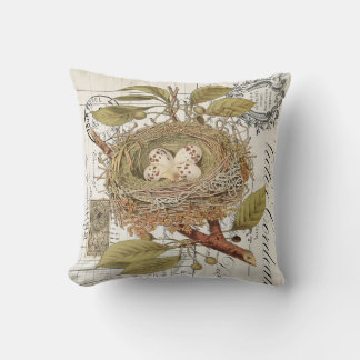 Almofada Ninho de Decor Francês Vintage com Travesseiro dec