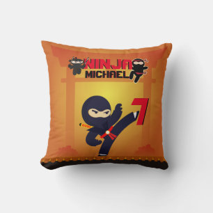 Almofada NINJA Movie Star Warrior Bate no Karate Kids