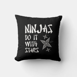 Almofada Ninjas Fazem Isso Com Estrelas
