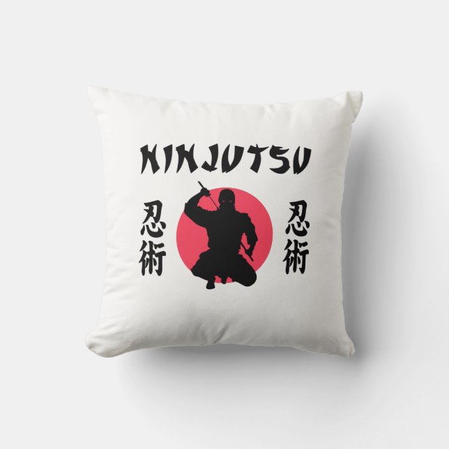 Almofada Ninjutsu Sol Nascente  (Frente)