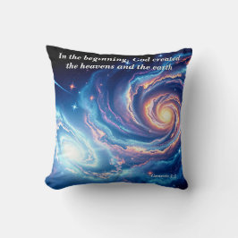 Almofada No começo, Deus e Criação Verso