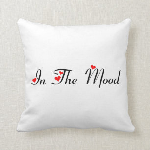 Almofada No humor - não hoje à noite travesseiro