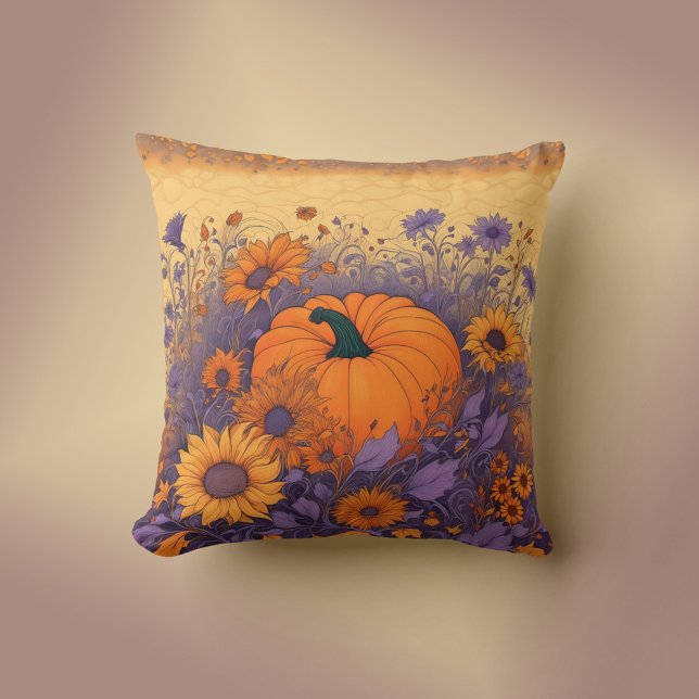 Almofada No Jardim das Halloween (Criador carregado)