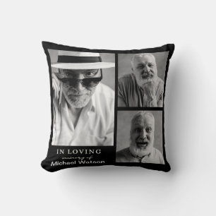 Almofada No Loving Memory Grandpa Funeral Memorial Keepsasa