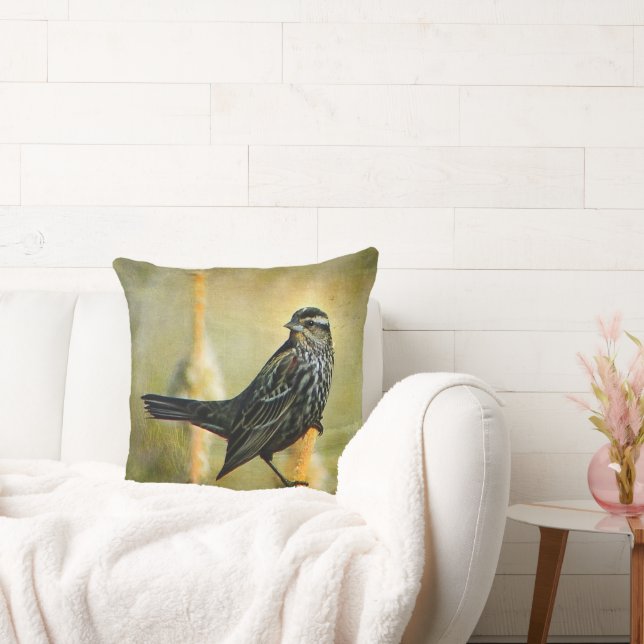 Almofada No travesseiro decorativo do centro das atenções (Sofá)