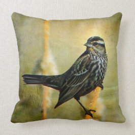 Almofada No travesseiro decorativo do centro das atenções