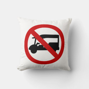 Almofada NO Tuk-Tuk TAXI ⚠ Sinal de Estrada Tailandês ⚠