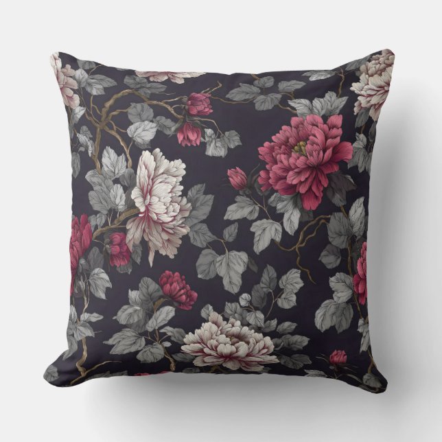 Almofada Nocturno em Flor Decoração (Frente)