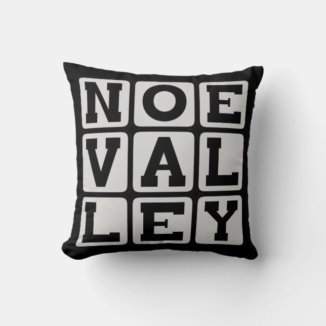 Almofada Noe Valley, Distrito de São Francisco (Frente)