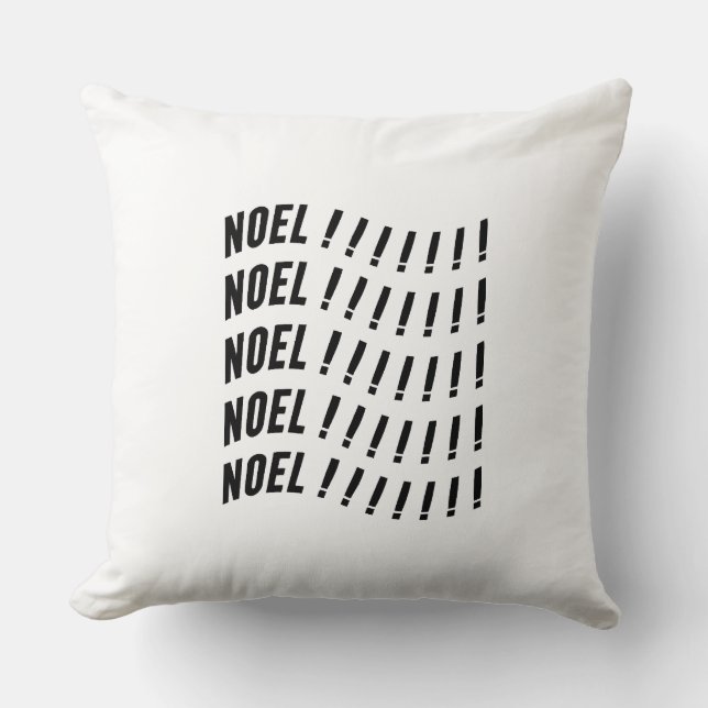 Almofada Noel Typography (Frente)