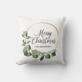 Almofada Noite de Natal da Família Moderna