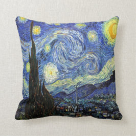 Almofada Noite estrelado por Vincent van Gogh 1889
