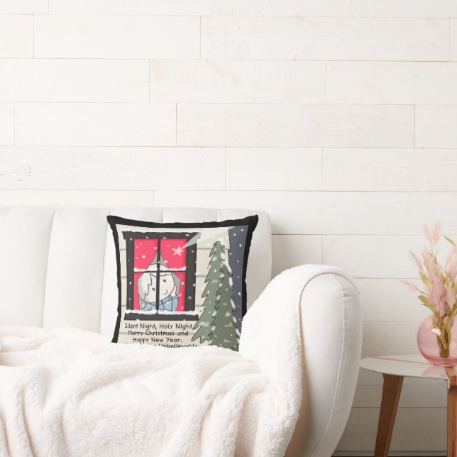 Almofada Noite Silenciosa, Noite Santa (Sofá)