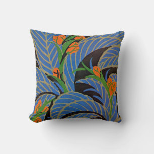 Almofada Noite tropical do art deco de Seguy