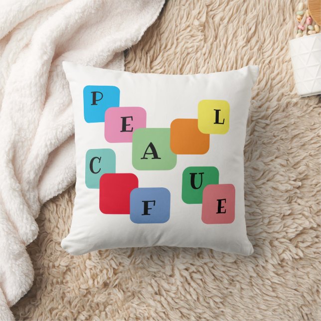 Almofada Noites de Tranquilo | Travesseiro decorativo flexí (Cobertor)