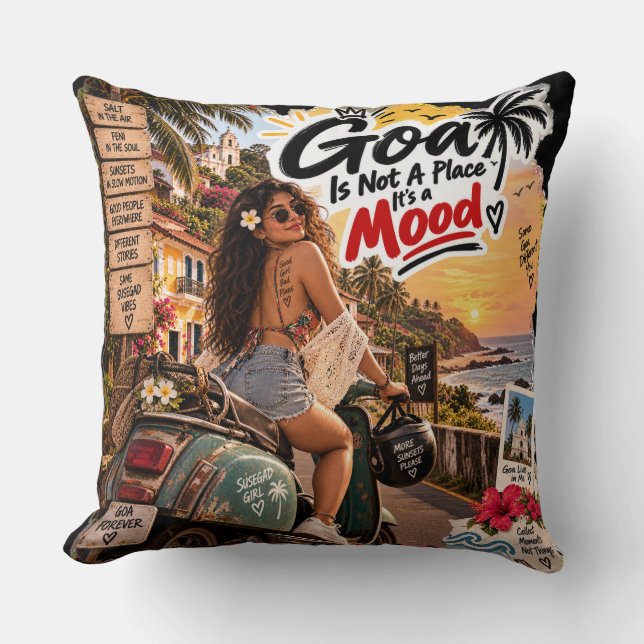 Almofada Noites Douradas – Goa (Frente)