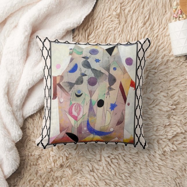 Almofada Noites Persas por Paul Klee, Abstrato Art (Cobertor)