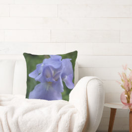 Almofada Noiva e Noivo Íris Azul Floral Personalizado