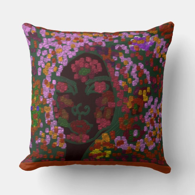 Almofada Noiva Floral (Frente)