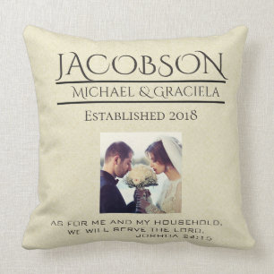 Almofada Noivo católico da noiva de Joseph da Virgem Maria