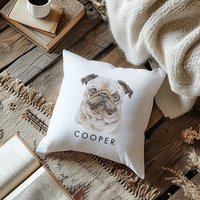 Almofada Nome de cão de mama Cachorro Dólar Dólares (Criador carregado)