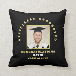 Almofada Nome de Foto Formatado Oficialmente Graduado Gradu