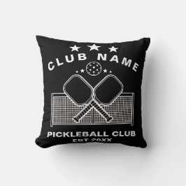 Almofada Nome do Clube Personalizado de Pickleball