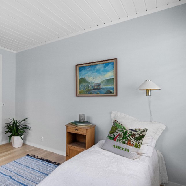 Almofada Nome do padrão Spices Travesseiro decorativo verde (Criador carregado)