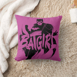 Almofada Nome do Pincel de Tinta da Batgirl