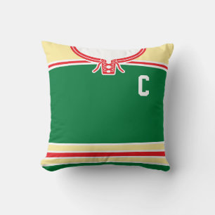 Almofada Nome e Número de Jersey Personalizável de Hockey P