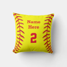 NOME E NÚMERO PERSONALIZADOS DO Travesseiro decora