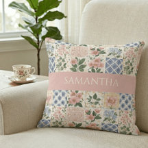 Nome Floral de Aquarela de Flor Silvestre Rosa 