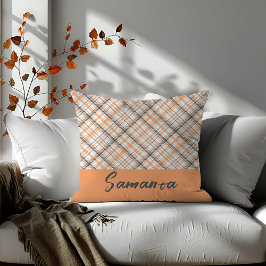 Almofada Nome geométrico do bege Vintage