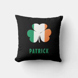 Almofada Nome Personalizado Celtic Ireland Shamrock Irish F